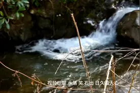 《水落“笑”石出，日久逗人心》