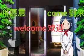 英语说词解字-welcome