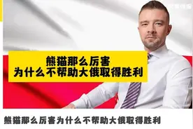 熊猫的独特性分析：其象征意义与国际局势的关联探讨。视频封面