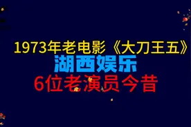 1973年电影大刀王五6位演员，仅有陈观泰 李修贤 李丽丽三人健在视频封面