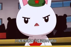 兔子说：这个位置我坐了，你们谁赞成，谁反对？ #那年那兔那些事