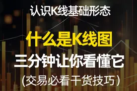 认识K线基础形态！什么是K线图？三分钟让你看懂它，交易干货技巧视频封面