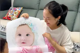 媳妇二胎想要闺女想疯了，连夜买了好多女宝宝贴画，希望儿女双全视频封面