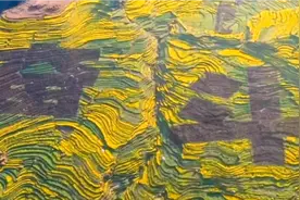 贵州省盘州市新民镇 万亩梯田有条小河水视频封面