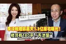 李泽楷郭嘉文1.3亿豪宅曝光！楼顶有180平“天池屋”视频封面