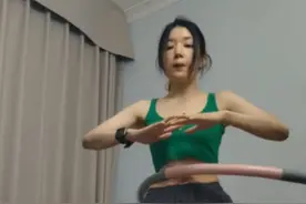 2个儿子妈妈带你转呼啦圈跟练教程👉建议收藏方便跟练✅