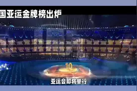 中国亚运金牌榜出炉视频封面