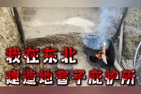 我在东北建造地窨子庇护所