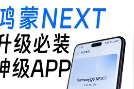 升级鸿蒙NEXT后，我立马装了这8款APP！很快啊！视频封面