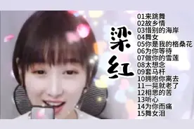 梁红经典歌曲精选十五首，分享给大家聆听收藏点赞评价！谢谢！