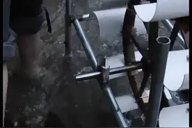 在农村自己做水轮发电测试后，发现这次升级后的水