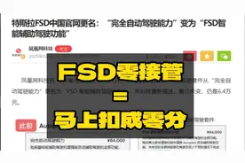 特斯拉FSD改名：FSD智能辅助驾驶功能，视频封面