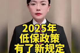 2025年低保政策新规定来了！视频封面