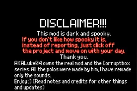 CorruptboxV1改版人物展示有彩蛋，但需要扫二维码