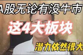 A股无论未来是否有牛市，这4大板块或将爆发，快看你是否身在其中视频封面