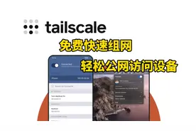 Tailscale 免费组建个人专用网络，轻松公网访问内网所有设备