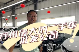 苏州最大的二手车批发公司，同行好看看有你喜欢的吗？视频封面
