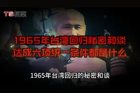 1965年台湾回归秘密和谈，达成六项统一条件都是什么？