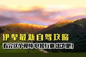 伊犁环线最新自驾攻略，看完这个视频，收拾行囊，出发吧！