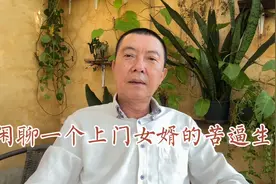 闲聊一个上门女婿的苦逼生活视频封面