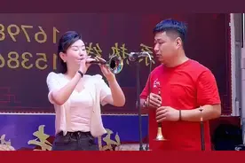 双唢呐合奏《大姑娘美大姑娘浪》，旋律欢快，曲调优美，太好听了视频封面