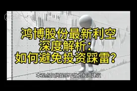 鸿博股份最新利空深度解析：如何避免投资踩雷？麦克阿瑟评论