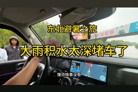 没想到东北也下暴雨了，一路都在下雨积水太深，坦克300闯关成功