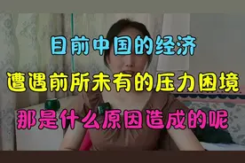 目前中国的经济，遇到前所未有的压力和困境，那是什么造成的呢？视频封面
