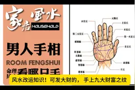 手相九条发财纹你有几条