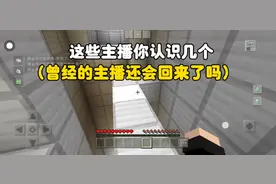 我的世界:这些主播你认识几个，曾经的主播还会回来吗？