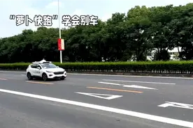 "萝卜快跑武汉街头显智慧，成功应对路况挑战学会别车"视频封面