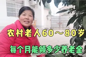 湖北：农村老人60～80岁，每个月能领多少养老金？你们那里多少视频封面
