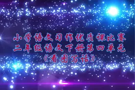 二年级下册语文第四单元《看图写话》优质课实录视频封面