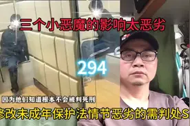 三个小恶魔的影响太恶该修改未成年保护法情节恶劣的需判处S刑视频封面