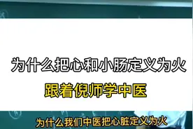 为什么把心和小肠定义为火  跟着倪海厦老师学中医