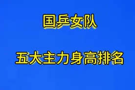 国乒女队五大主力身高排名，你最喜欢哪一位？视频封面