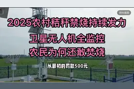 2025农村秸秆禁烧持续发力，卫星无人机全监控！农民还敢烧吗视频封面