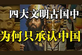 英国教授：四大文明古国中，印度和埃及还在，为什么只承认中国？视频封面