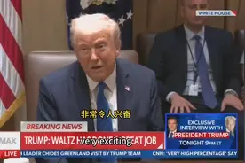 迈克·华尔兹对特朗普说：“我们当然会尽可能保证一切安全。视频封面