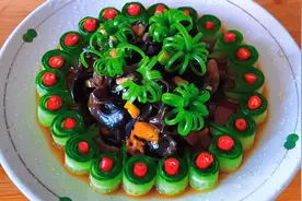 黄瓜和木耳的这种凉拌做法香辣可口，颜值高口感好，家人都爱吃