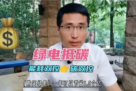 3分钟解读: 控排企业“购买绿电”碳排放成本可节约一半！视频封面