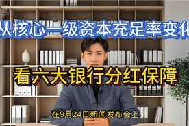 从核心一级资本充足率变化，看六大国有银行分红保障视频封面