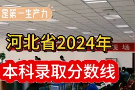 河北省2024年本科录取分数线 赶紧来看看视频封面