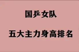 国乒女队五大主力身高排名视频封面