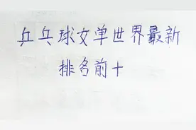 乒乓球女单世界最新排名前十，你知道吗？视频封面