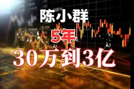陈小群，用5年如何从30万到3亿：操作模式和语录公开视频封面