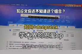 论文神器！知网+deepseek，让你的研究事半功倍！