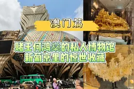 【澳门】赌王何鸿燊在新葡京的惊世收藏，金山在这只是小儿科?视频封面