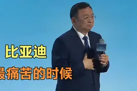 王传福发布会上落泪：比亚迪为了活下去！插混技术必须咬牙坚持视频封面