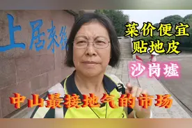 广东大湾区，哪里菜价便宜？中山沙岗墟今日菜价视频封面